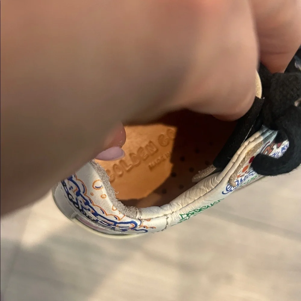 Golden Goose Baby Graffiti Sneakers Sz 20